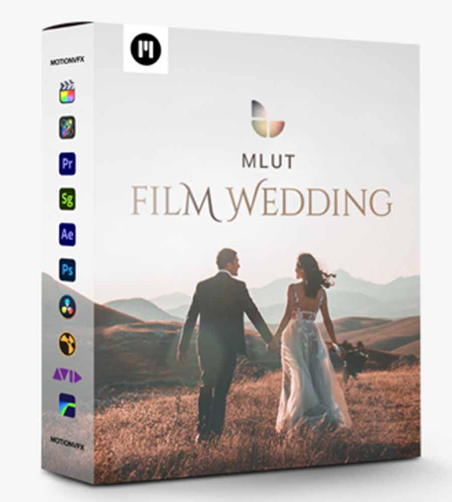 Motionvfx mLUT film wedding