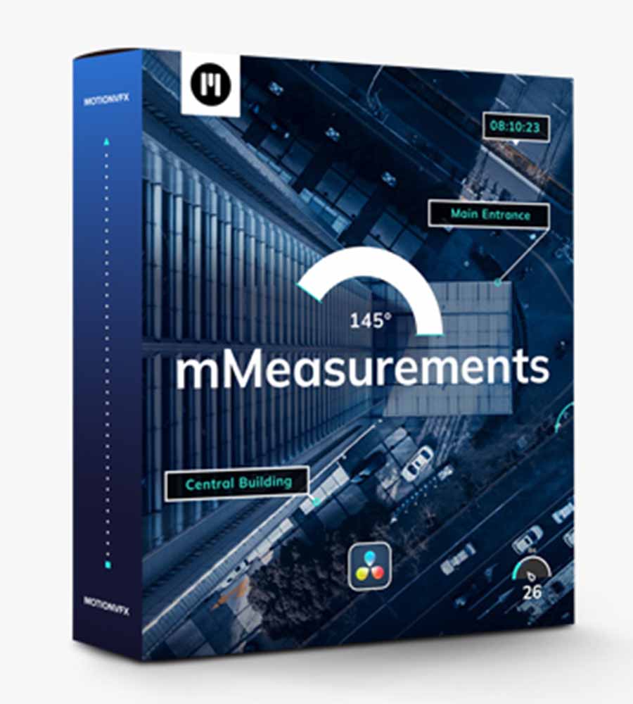 Motionvfx mMeasurements for Davinci Resolve