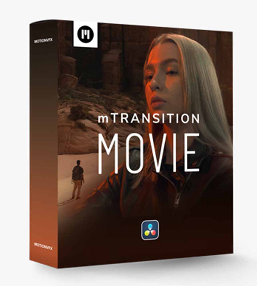 Motionvfx mTransition Movie for Davinci Resolve