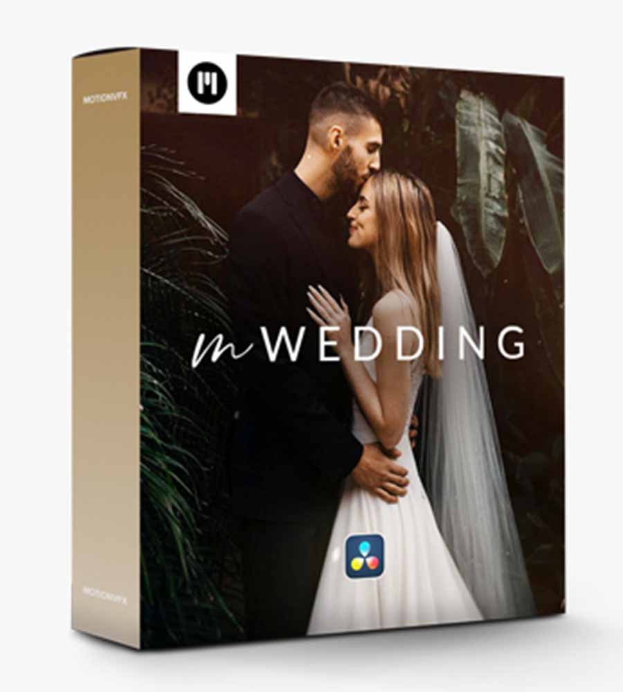 Motionvfx mWedding for Davinci Resolve