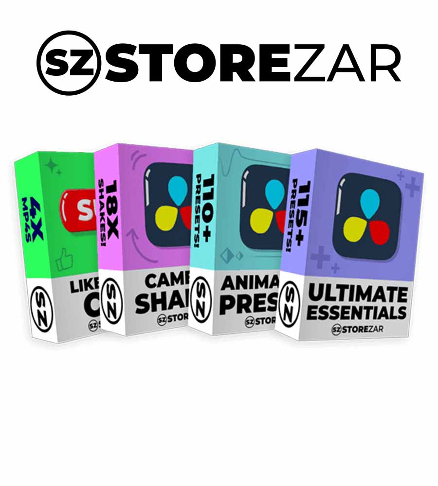 Storezar The Ultimate Bundle for DaVinci Resolve