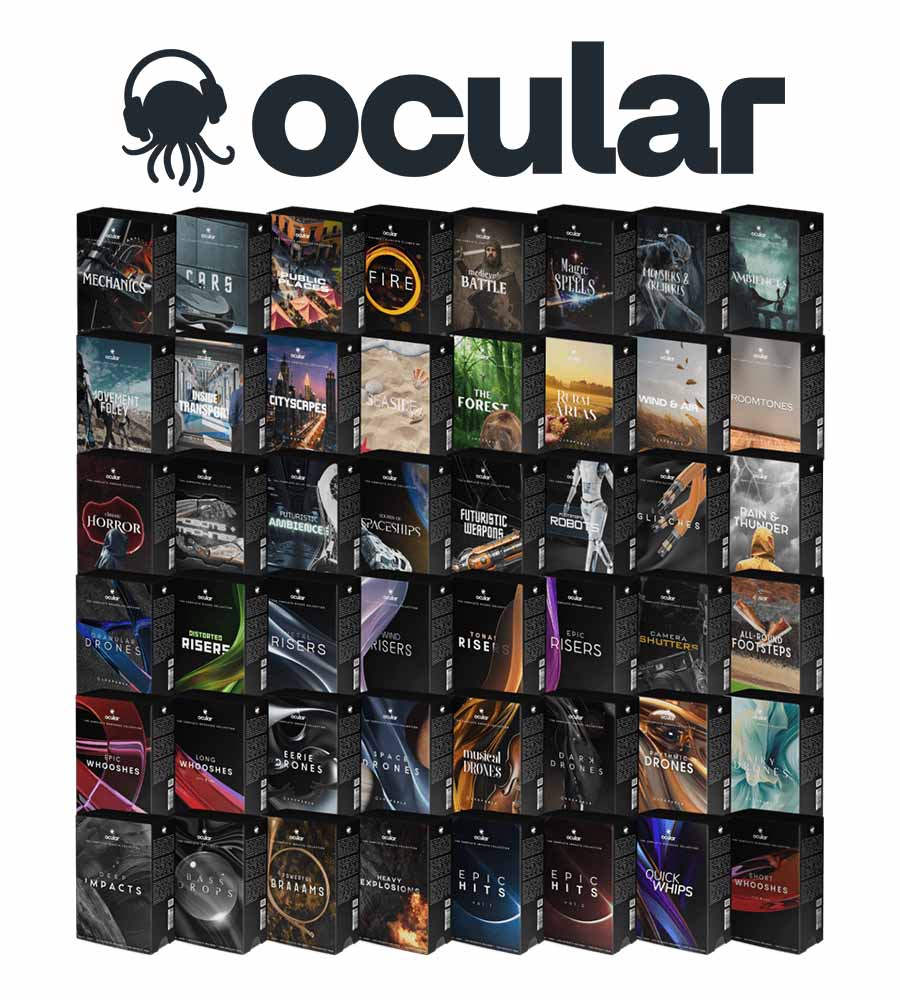 OcularSounds The Ultimate Sound FX Bundle 4,000+