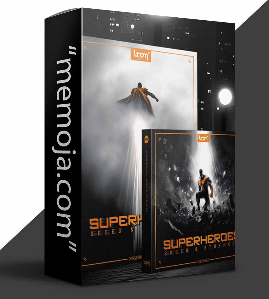 Superheroes Speed and Strength by BOOM Library