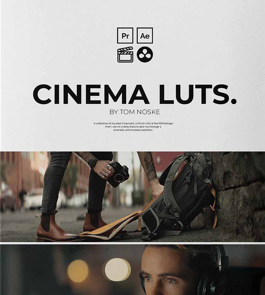 Tom Noske Cinematic Luts Collection