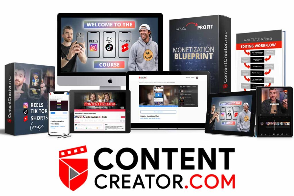 ContentCreator Instagram & Tiktok & Shorts Mastery Course