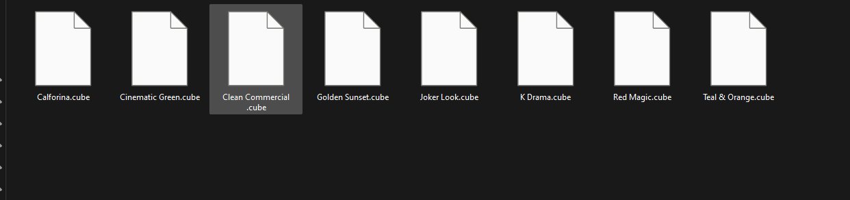 Cinematic LUTs Collection by Daniel Chiang Proof