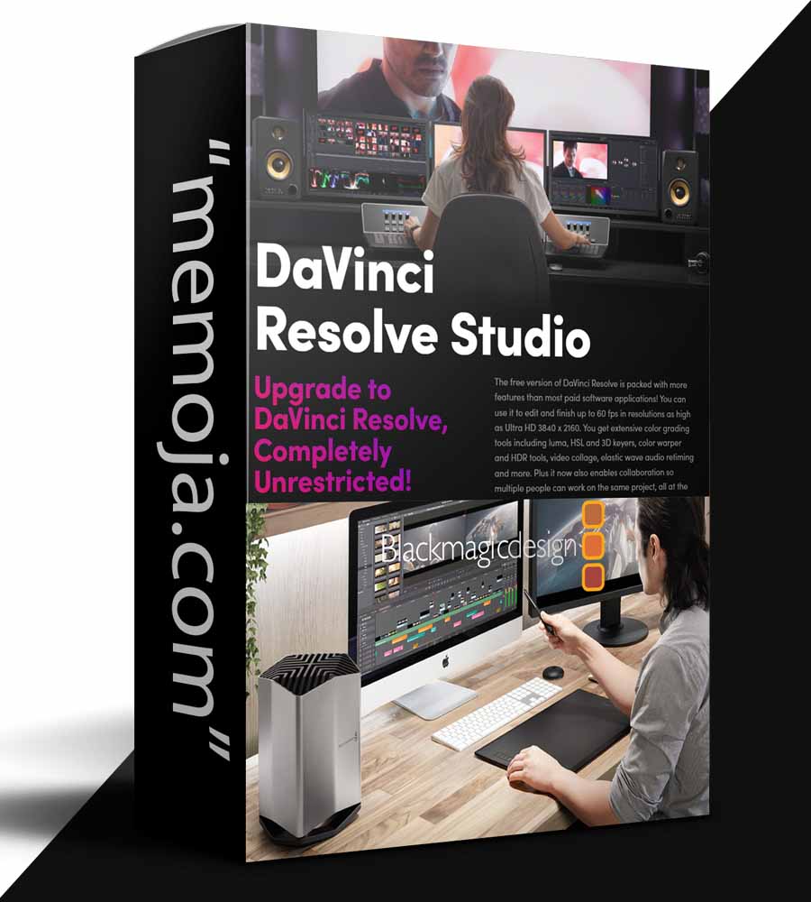DaVinci Resolve Studio by blackmagic design