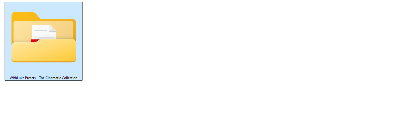 The Cinematic Collection by WithLuke Presets Proof