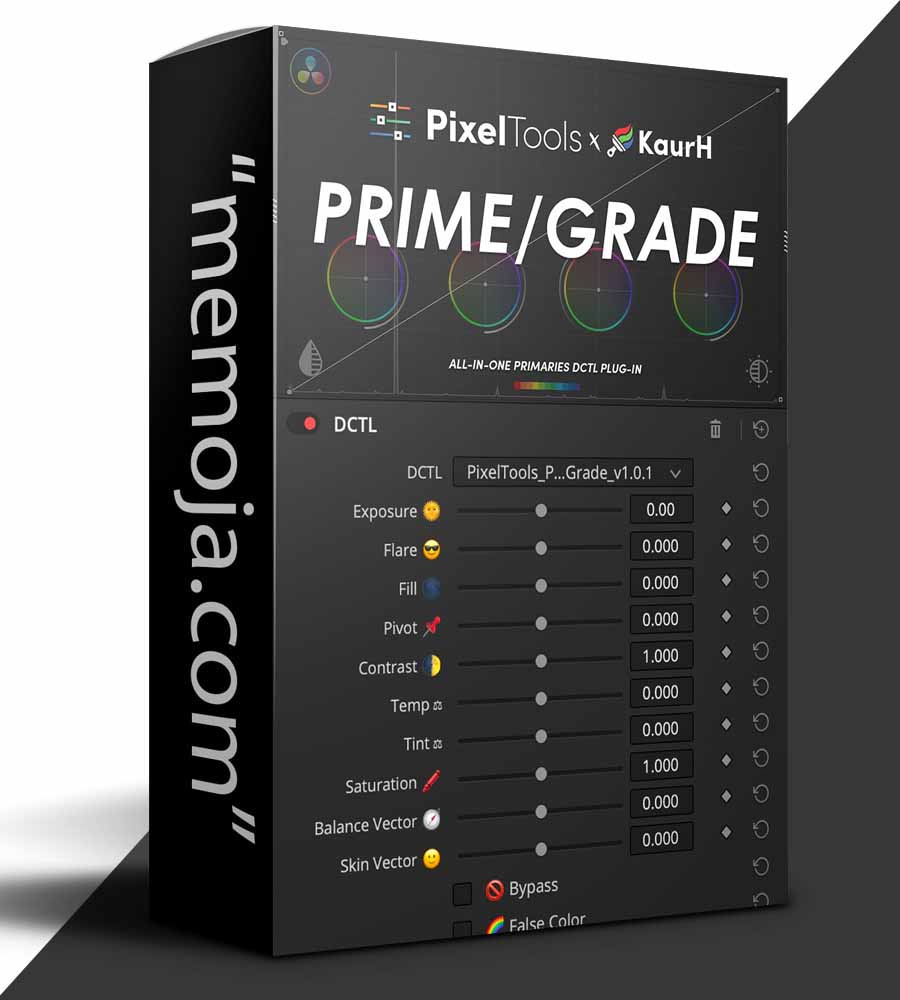Prime Grade DCTL Plugin by pixel tools