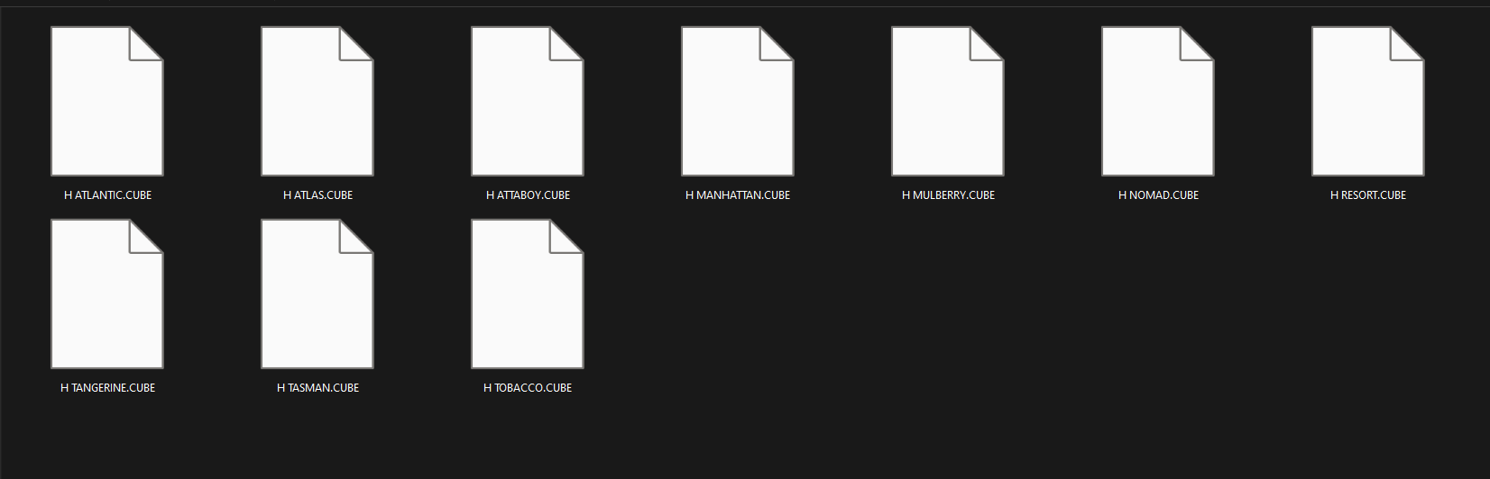 Cinematic LUTs by Henryk Proof