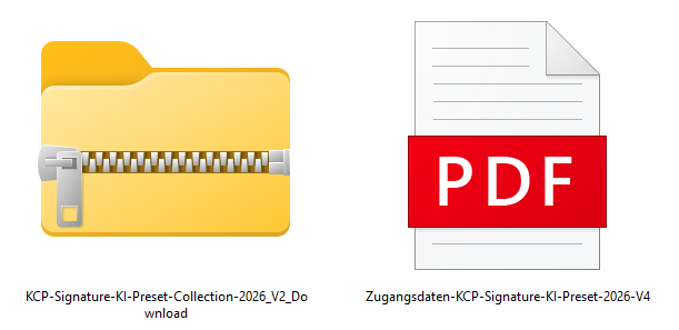 KCP Signature AI Preset Collection by Kathy and Chris Proof