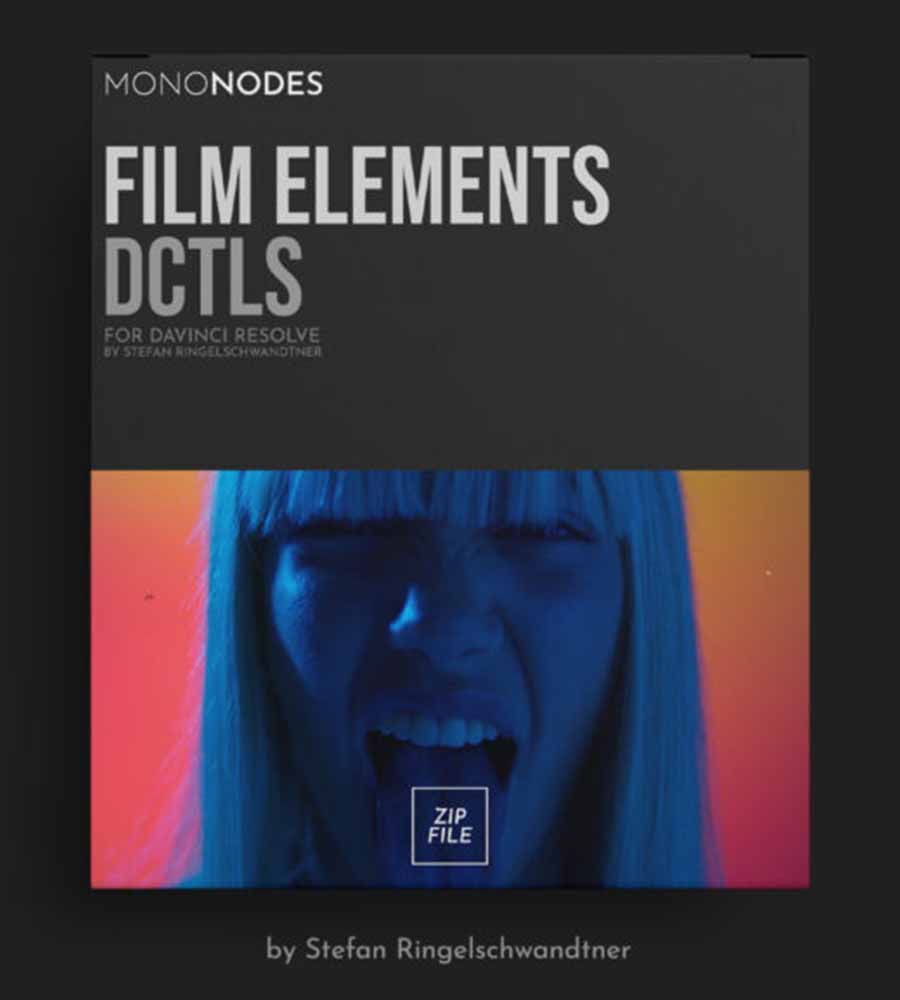Film Elements DCTLS by mononodes