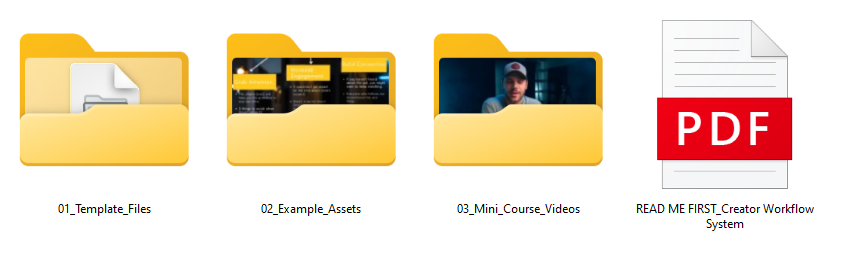 The Creator Workflow Template for DaVinci Resolve by Cameron Radice Proof