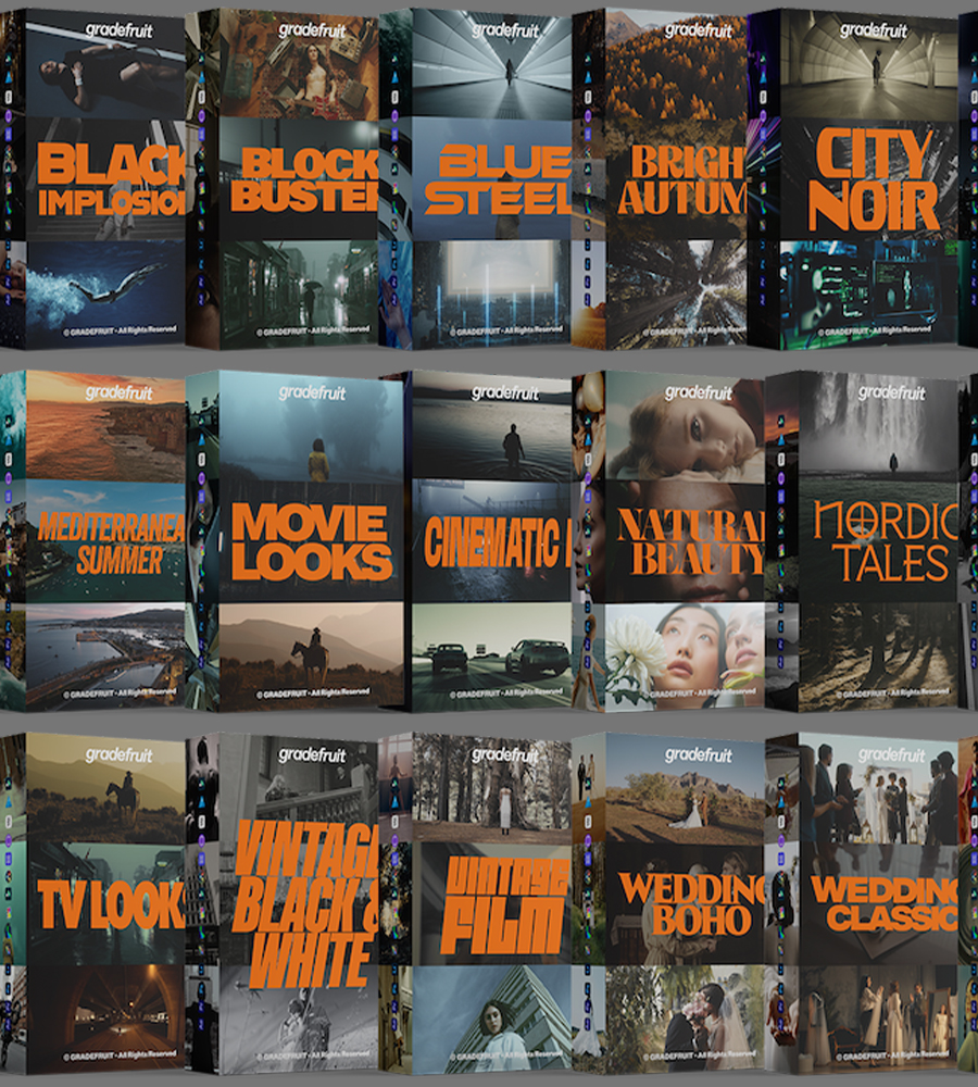 Master Bundle LUTs by GradeFruit