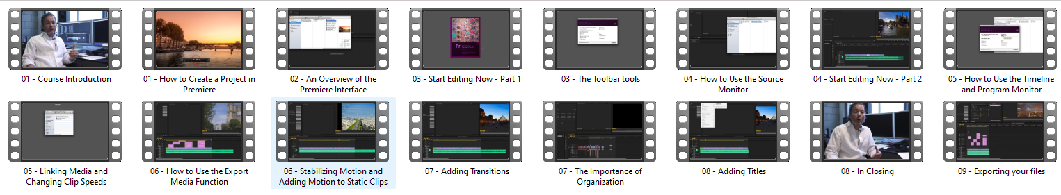 Premiere Editing Quickstart by dare cinema Proof