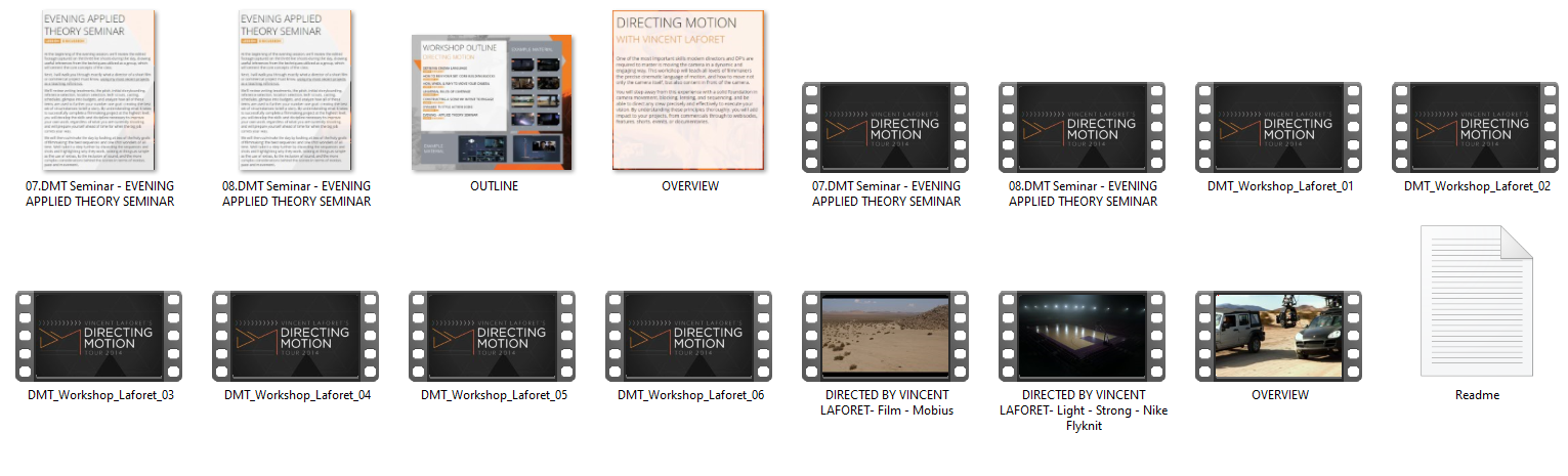 Vincent Laforet Directing Motion by Vincent Laforet Proof