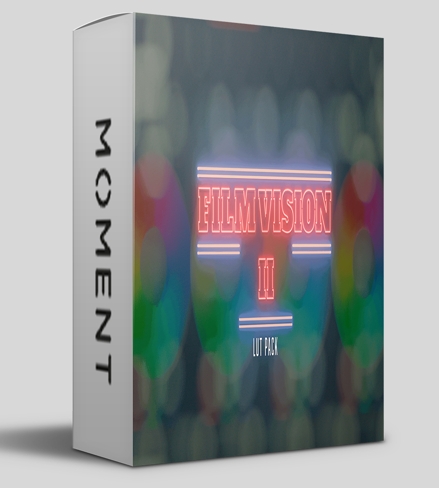 Film Vision V2 LUT Pack by shopmoment