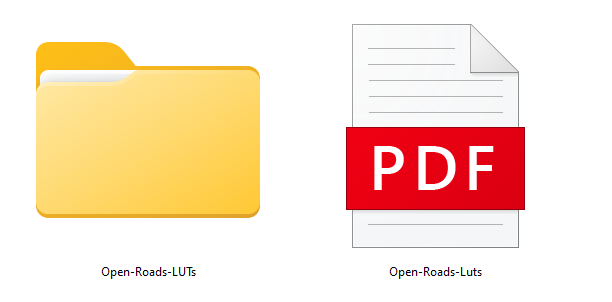 Open Roads LUTS by GPresets Proof