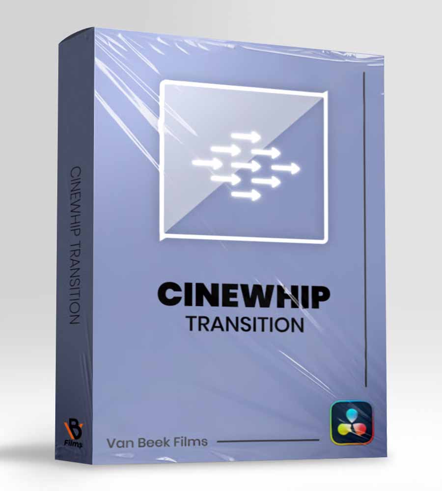 CineWhip Transition For Davinci by Van Beek Films
