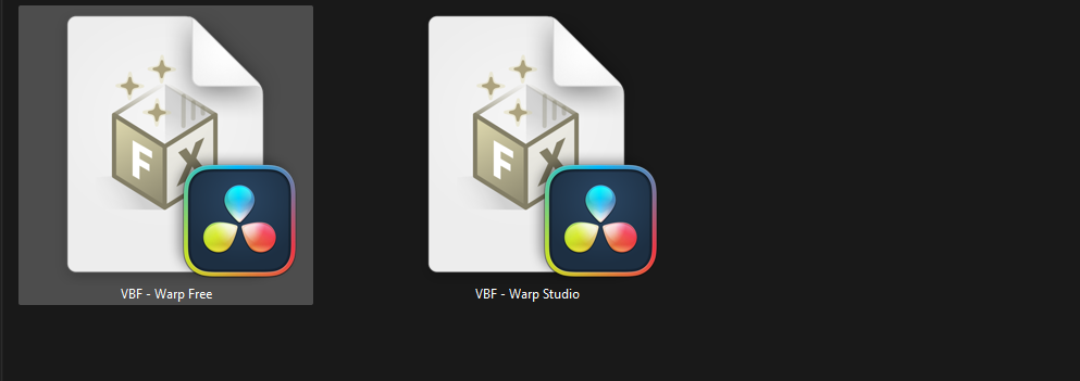 Warp Transition For Davinci by Van Beek Films Proof