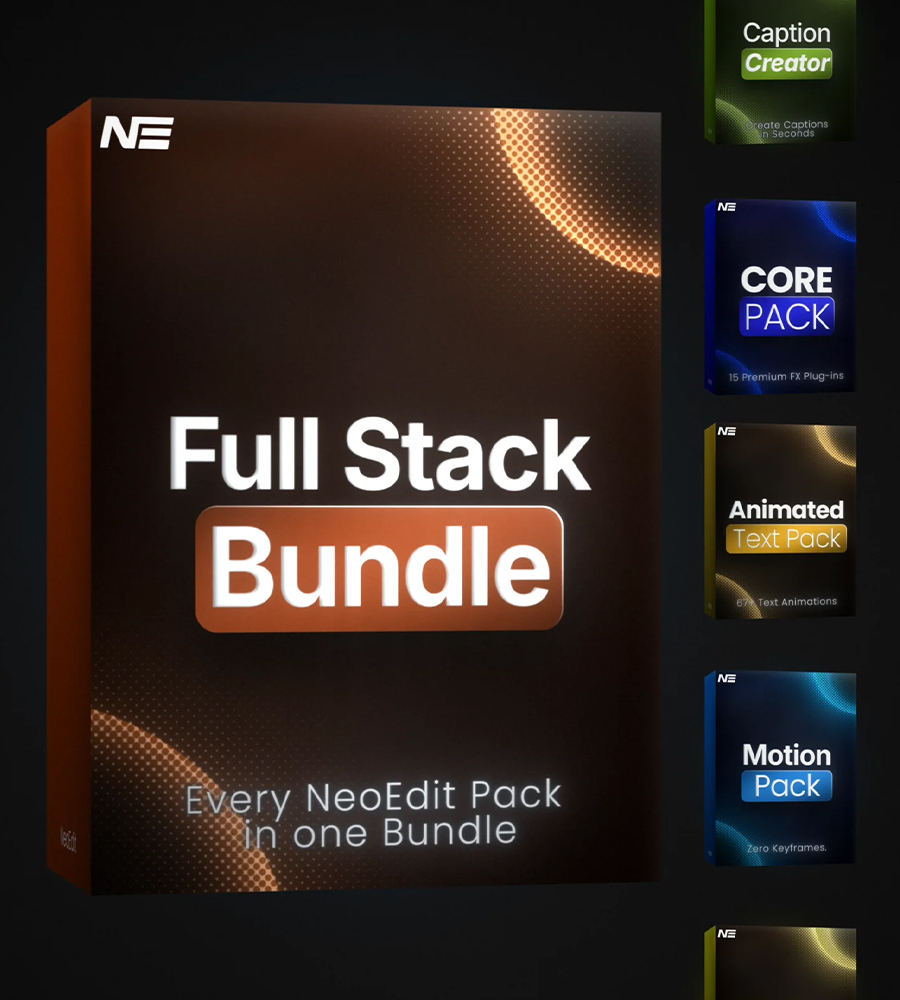 The Full Stack Bundle by neoeditfx