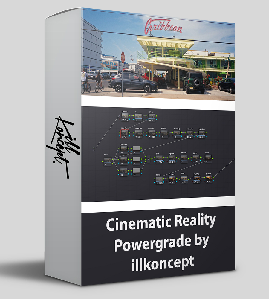 Cinematic Reality Powergrade by illkoncept