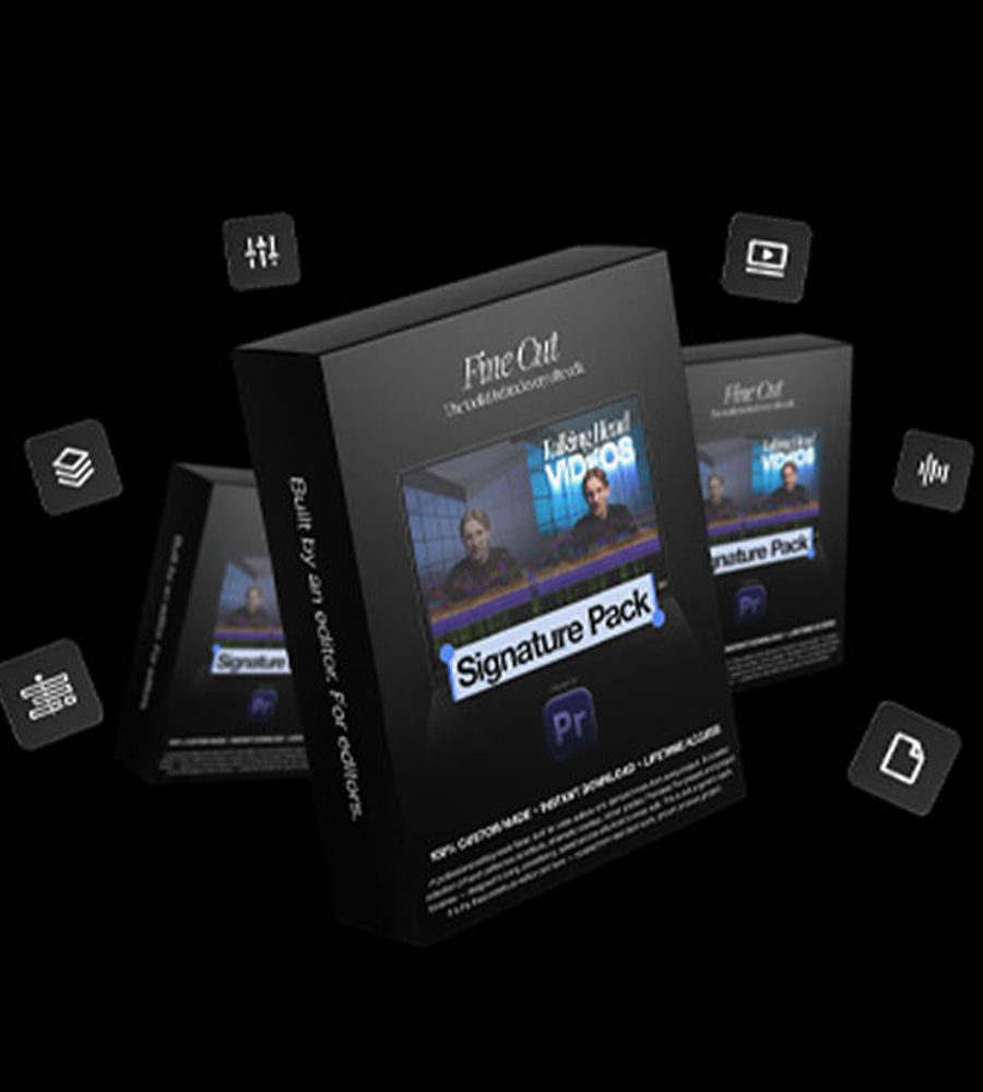 Fine Cut Signature Pack Bundle
