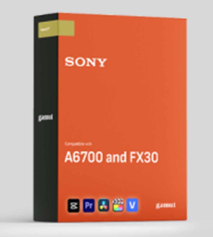 BaseLUTs for Sony FX30 A6700 A7RV by Gamut