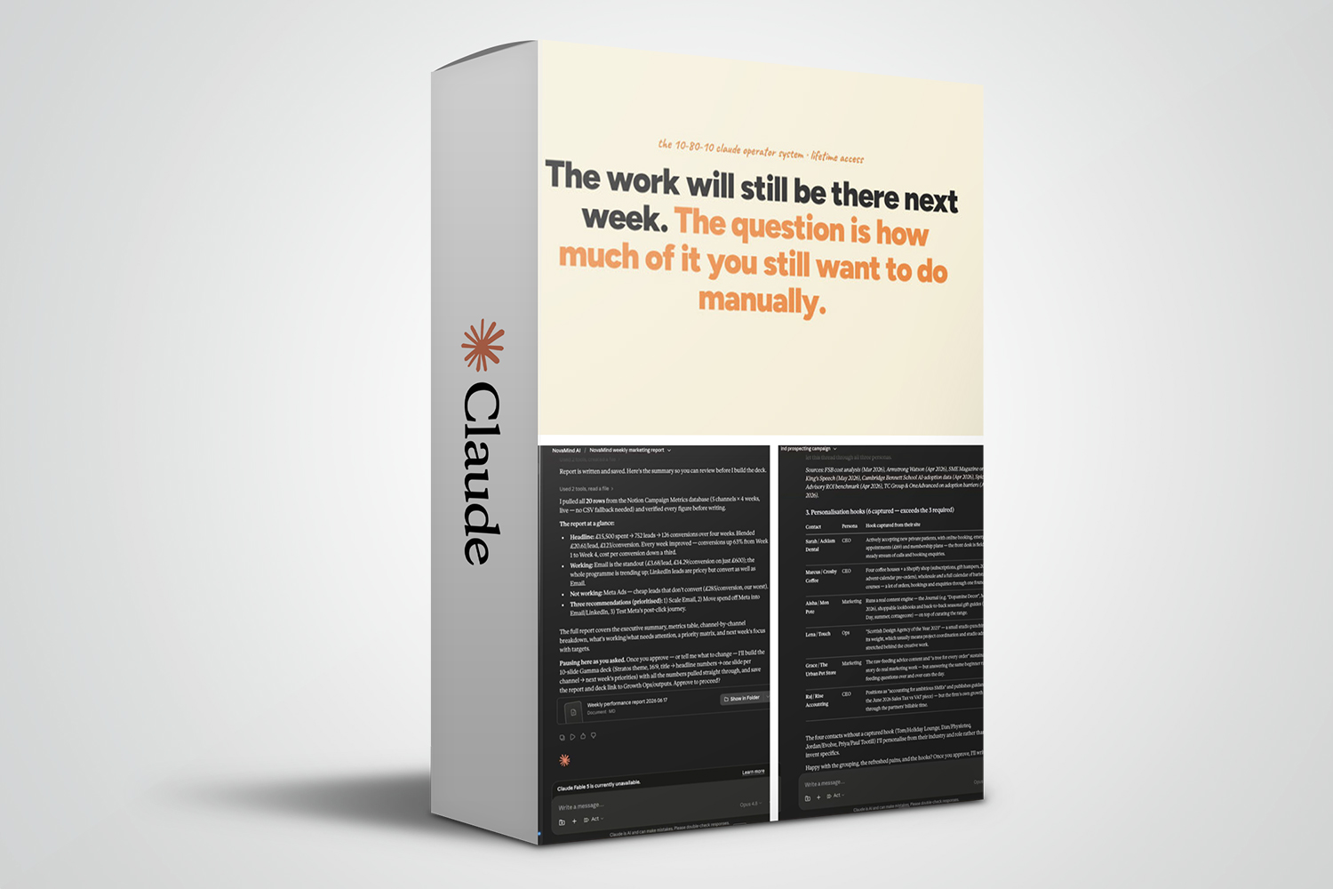 Claude For Marketers Masterclass by Robert Gillespie