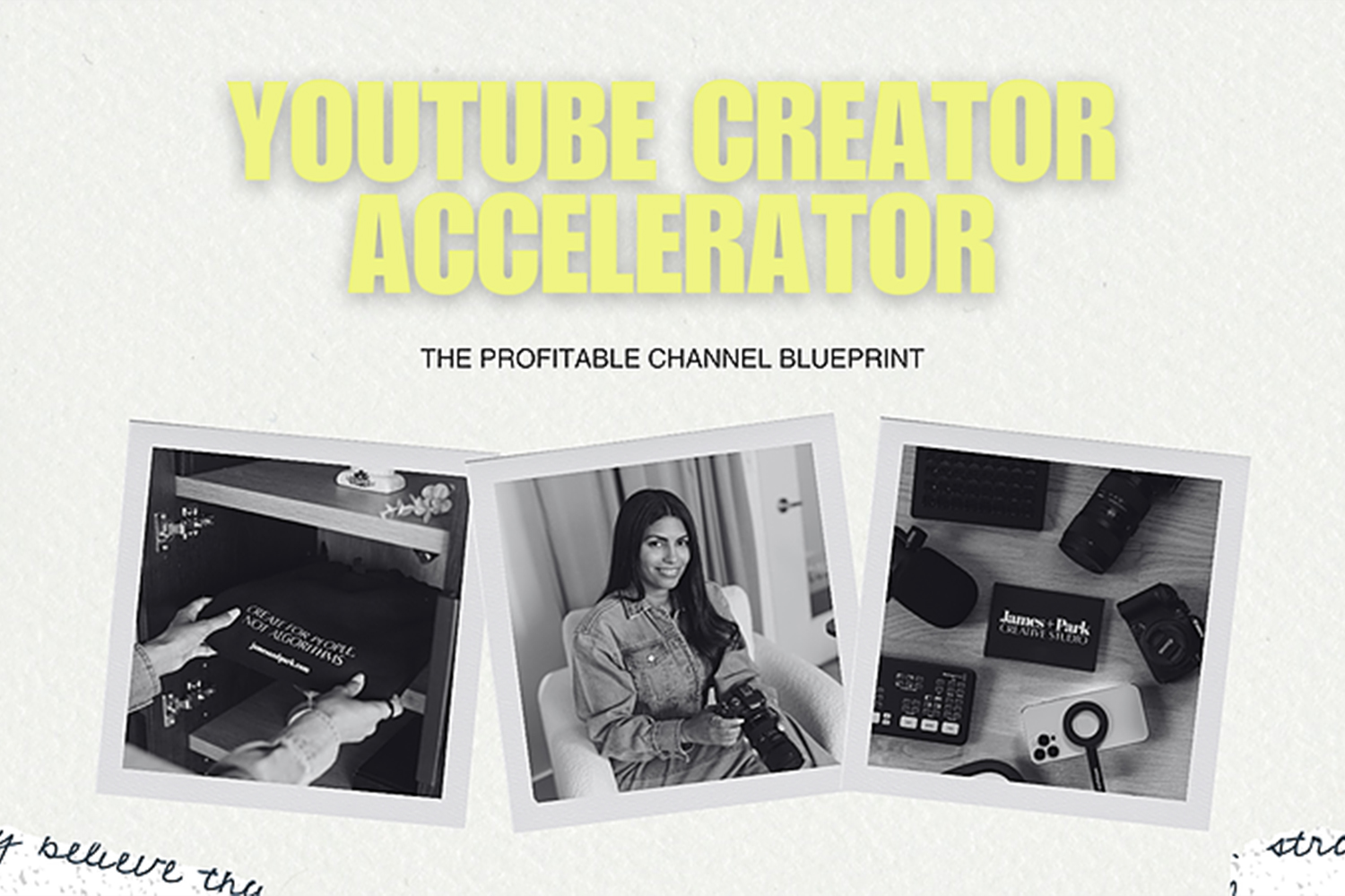 YouTube Creator Accelerator by Latasha James