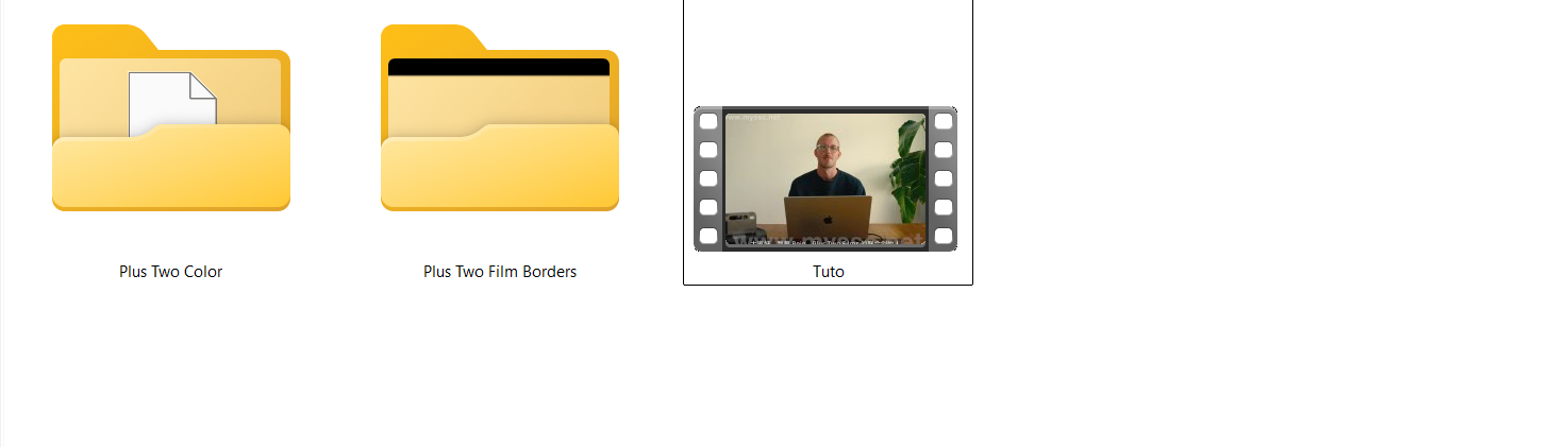 Color LUTs by Plus two store Proof