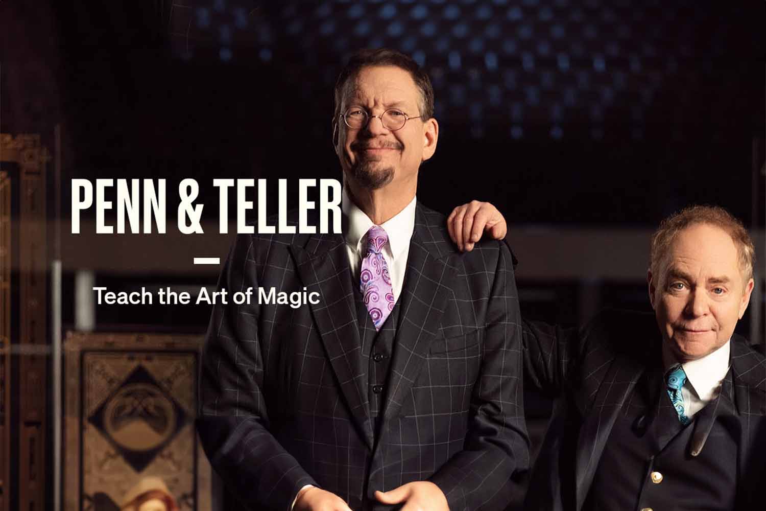 MasterClass Penn and Teller Teach the Art of Magic