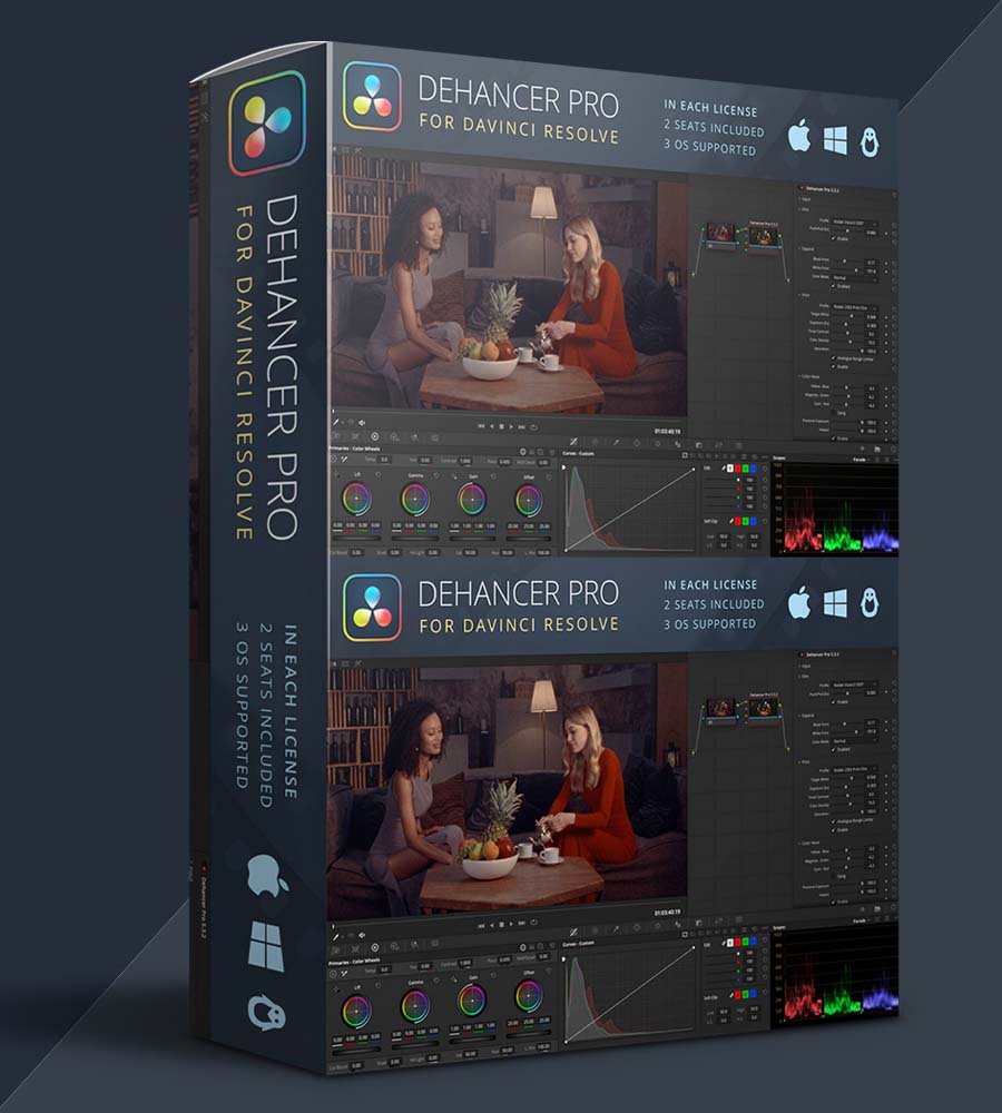 Dehancer Pro for DaVinci Resolve Mac version