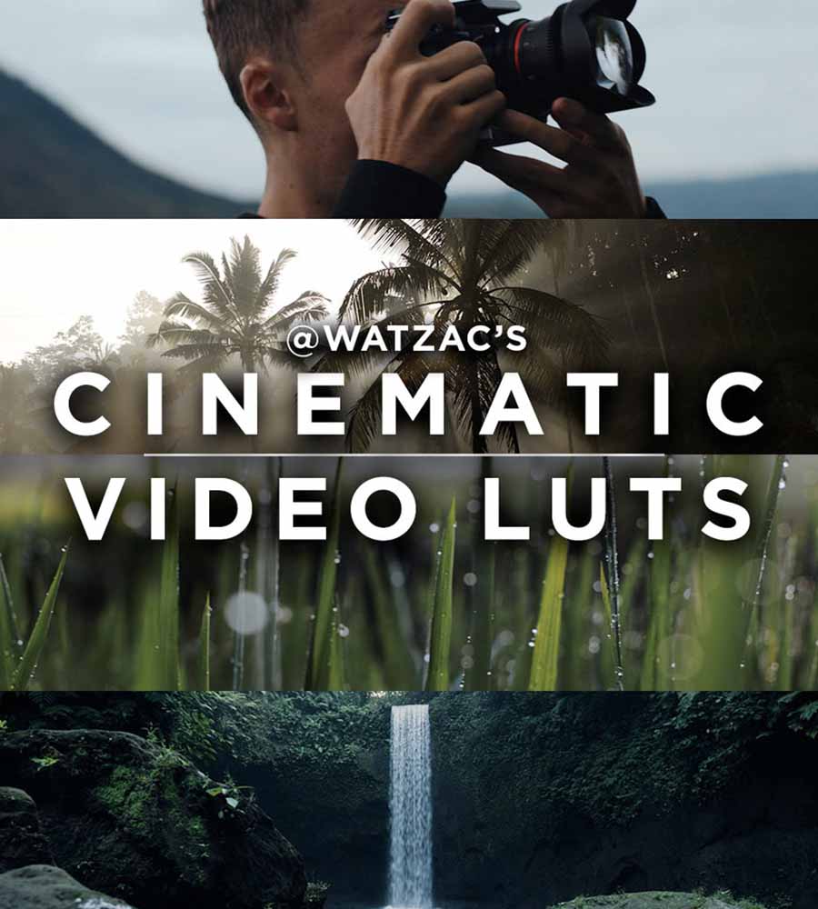 Cinematic Video LUTs By Watzac