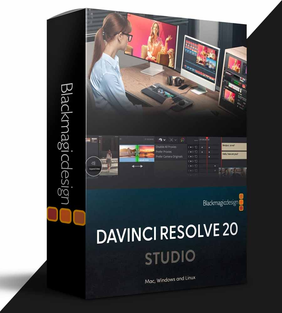 DaVinci Resolve Studio by blackmagic design